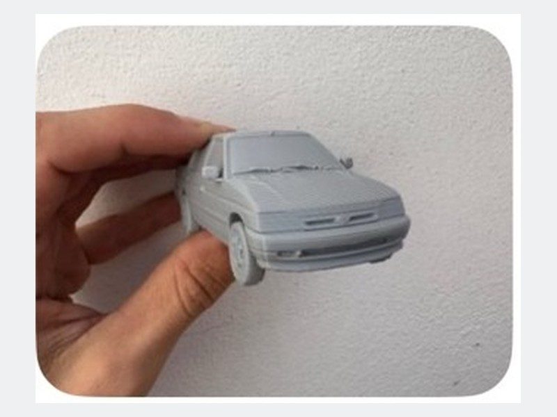 Modelo 3D Ford Orion impreso en 3D