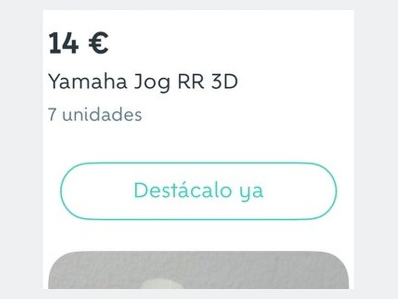 Miniatura 3D Nmax 125cc impreso en 3D